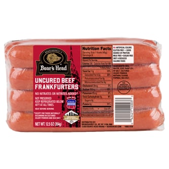 Boar's Head Uncured Beef Frankfurters